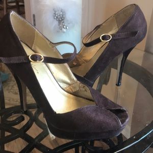 Charlotte Rouse  Rich Dark brown platforms Size 7